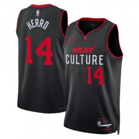 Dres Miami Heat Tyler Herro 14 Nike 2023-24 City Edition Crno Swingman